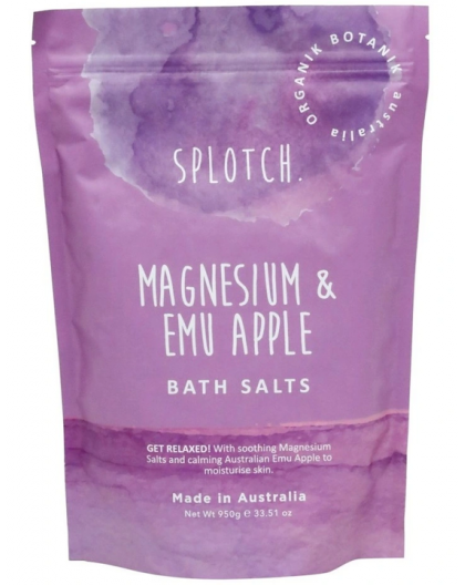 Splotch Magnesium & Emu Apple Bath Salts 950g