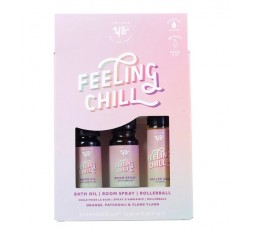 Yes Studio Feeling Chill Set - Bath Oil, Room Spray & Rollerball