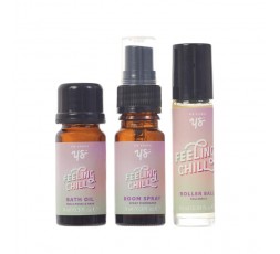 Yes Studio Feeling Chill Set - Bath Oil, Room Spray & Rollerball