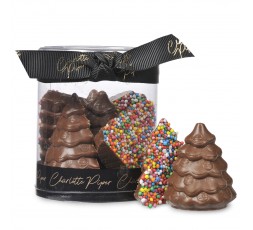 Charlotte Piper Milk Chocolate Christmas Trees 100g