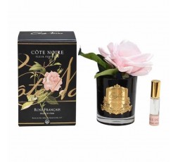 Cote Noir Lux Perfumed Rose in Vase 140mm