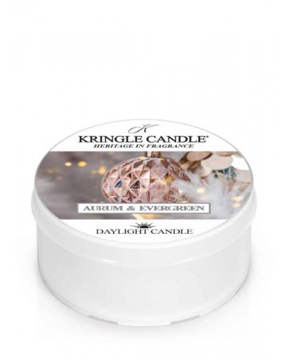 Kringle Aurum & Evergreen Daylight Candle