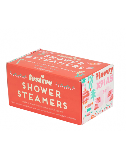 Festive Shower Steamers - Set of 3