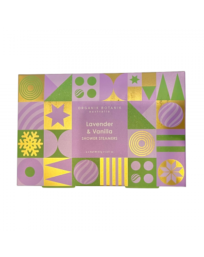 Organik Botanik Lavender & Vanilla Shower Steamers - 6 pack
